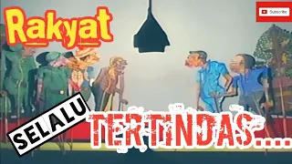 wayang kampung lucu || rakyat kecil selalu tertindas || punokawan wks