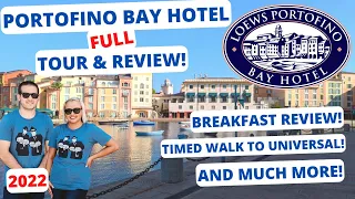 Portofino Bay Hotel at Universal Orlando: FULL Tour & Review | Room Tour, Pools, &  MUCH More | 2022