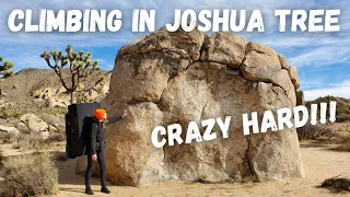 WAY HARDER THAN EXPECTED | Bouldering in Joshua Tree