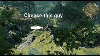 Voidwoken deep-dweller - Act 1 fight cheese: Divinity Original Sin 2 DE