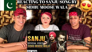 SANJU (Full Video) Sidhu Moose Wala || PAKISTANIS REACTION ||