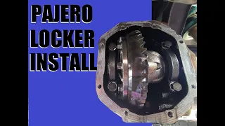 Pajero / Montero Diff Locker install - step by step guide with Lokka