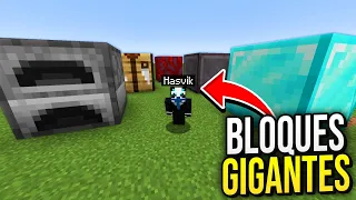 Minecraft, Pero Los Bloques Son GIGANTES!!