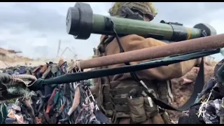 Avdiivka sector, firing at enemy positions from RGW-90 MATADOR 🔥.