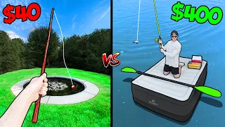 $40 vs $400 Budget Fishing Challenge