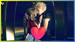 FF7 Rebirth: Aerith and Cloud Romance | All Scenes and Final Date (4K)