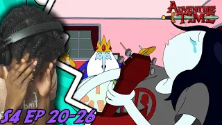 MARCELINE AND ICE KING!? 😭 | Adventure Time S4 Ep 20-26 REACTION |