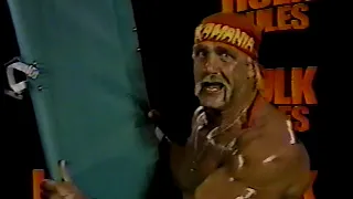 Hulk Hogan - Stretcher Promo [1991-01-12]