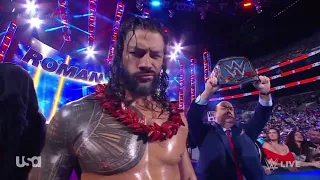 Roman Reigns & Solo Sikoa Entrance WWE Raw After WrestleMania 4/3/2023