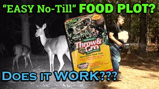 Throw & Gro No till Food Plots for Deer. Does Throw and Grow work? Can it make a Micro Food Plot?