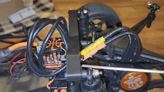 Losi 22s Installed rear shock extension