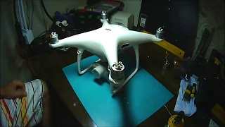 DJI PHANTOM 4Pro Замена шлейфа подвеса