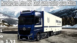 СТРИМ ETS2 Тестируем Mercedes-Benz Actros MP4 CMI Interior Bundle   (v1.41.x)