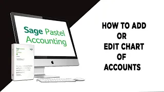 HOW TO ADD OR EDIT CHART OF ACCOUNTS IN SAGE 50c PASTEL #unisa #accounting