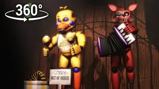 360°| ROCKSTAR FOXY FAIL!! - FNAF6/FFPS [SFM] (VR compatible)