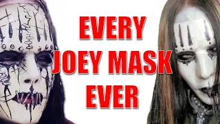 EVERY JOEY JORDISON SLIPKNOT MASK EVER! - DEFINITIVE SLIPKNOT MASK HISTORY!