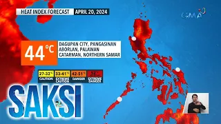 44°C na heat index, posibleng maranasan sa Pangasinan, Palawan at Northern Samar | Saksi