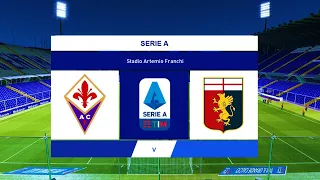 PES 2021 | Fiorentina vs Genoa - Serie A TIM 2020/21 Matchday 10 | Gameplay PC