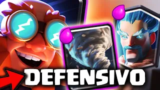 SUPER DEFENSIVO 😱 *Me HACEN SNIPE para REGALARME la PARTIDA* Mazo Clash Royale - YoSoyRick