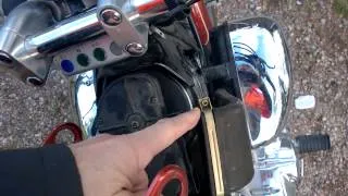 Yamaha Virago 535 Air Filter Cleaning/replacement