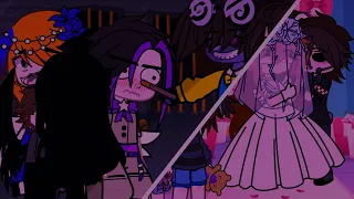 Aftons meet stereotypical AU + Mrs afton Simp for William || FNaF || Afton Family