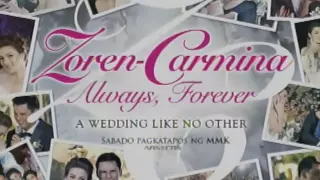 A WEDDING LIKE NO OTHER : The Zoren & Carmina Wedding Special