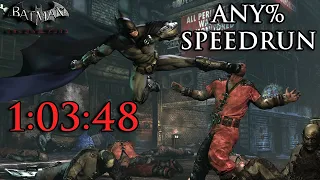 [Former WR] Batman: Arkham City Speedrun (Any%) in 1:03:48 [obsolete]