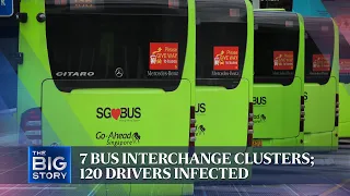 Covid-19: 7 clusters linked to bus interchanges; 120 bus drivers infected so far | THE BIG STORY