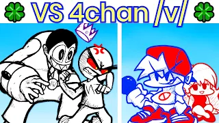 VS 4chan /v/ Full Week [HARD] + All Endings + All Cutscenes - Friday Night Funkin' Mod