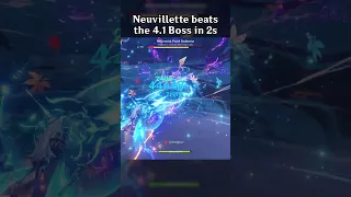 NEUVILLETTE BEATS THE 4.1 BOSS IN 2S