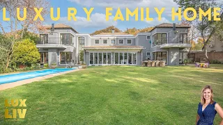 Touring an R8,999,000 LUXURY FAMILY HOME in Bryanston | Luxury Home Tour