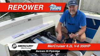 Repower | Kim Audas' Bertram 25 with 350 6.2L V8