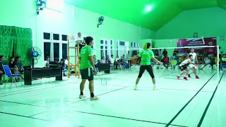 Seruh Adu Tengil Agrippina vs Mas Joko di semi Final Turnamen semarak merdeka Dandim 1311 Morowali