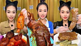 ASMR CHINESE FOOD MUKBANG EATING SHOW | 먹방 ASMR 중국먹방 | XIAO XUAN MUKBANG #87