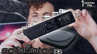 The Ultimate Universal Remote Control- The SofaBaton X1 with Hub