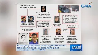 Saksi: Anomalyang nadiskubre umano ng NCMH director, dahilan kaya umano siya pinapatay...