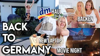 BACK TO GERMANY ! FRIENDS & MOVIE NIGHT & DM HAUL  | MaVie Noelle