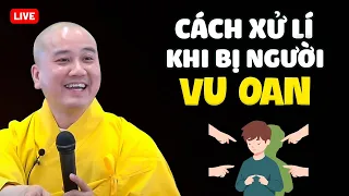 Cách Xử Lí Khôn Ngoan Khi Bị Người Khác Vu Oan Giá Họa - Vấn Đáp Thầy Thích Pháp Hòa