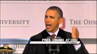 President Obama Speaks at OSU Graduation; Security Tight