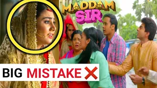 Maddam Sir Big Mistake 😯| Dsp Anubhav Singh | Haseena Mallik | Karishma Singh | Sony Sab | Madam Sir