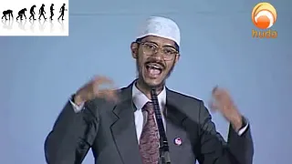 How you Can Refute Charles Darwin Theory of Evolution of Human Being, Dr.  Zakir Naik Q&A