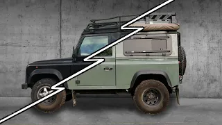 Restoration of a Defender 90 - without talking | Directors Cut