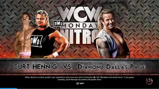 WWE 2K23 Curt Hennig (w/ Rick Rude) vs Diamond Dallas Page