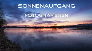 Fotografie zum Sonnenaufgang