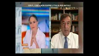 Nino Cartabellotta ospite a Stasera Italia - Rete4 28/11/2020