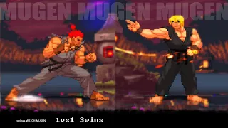 Gouki Akuma vs Kenfire | MUGEN 1vs1