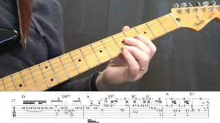 Same Old Blues - free guitar tab