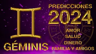Geminis Horóscopo 2024 | Geminis Predicciones 2024 Amor Salud Dinero Familia y Amigos