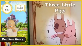 The Bedtime Story Of The Three Little Pigs 🐷 | Three Little Pigs | PixieBooks