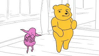 Corey meets Winnie and Piglet (OneyPlays Storyboard Animatic)